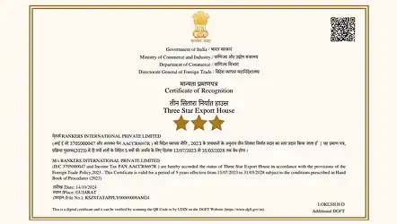 Three Star Export House